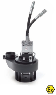 DOA SP36 ATEX - Hydraulically driven submersible pump with open inlet, 1600 L / min.