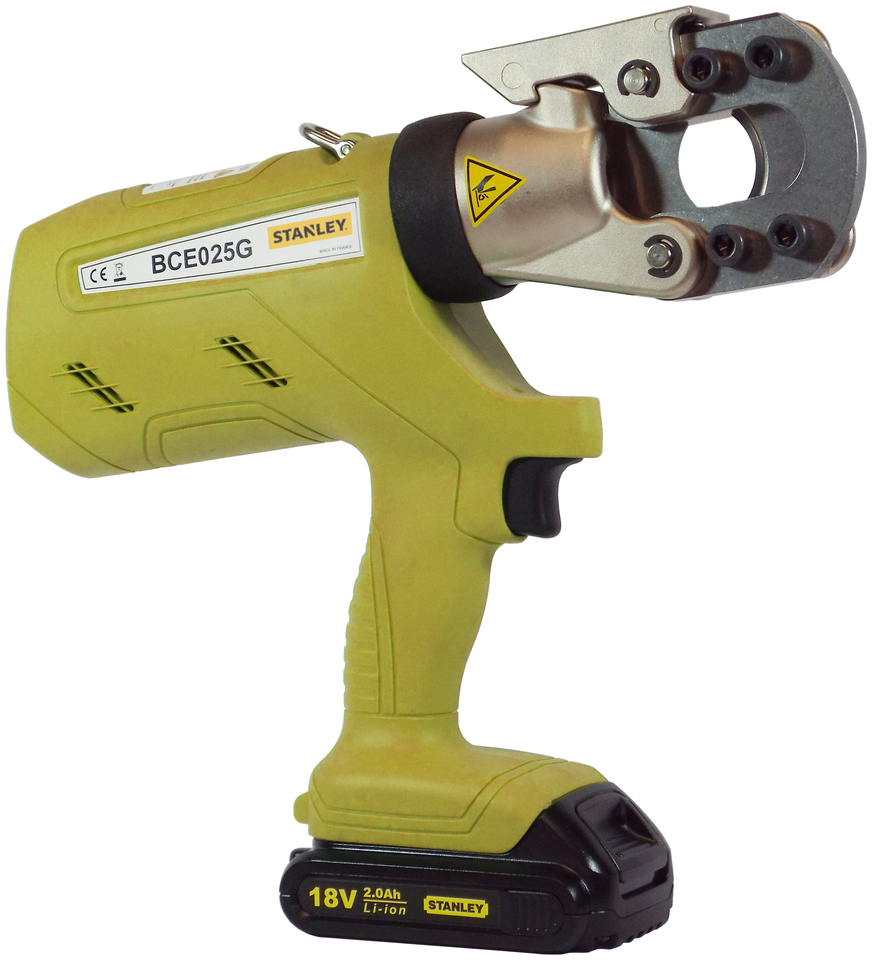 BCE025 - Battery-powered hydraulic cable cutter for aluminum-steel ropes (ACSR) - D = 25mm