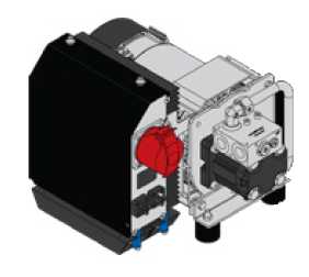CMG-PRO3kW - Hydraulisch angetriebener Magnet-Generator 3 kW - Montage auf dem Magneten