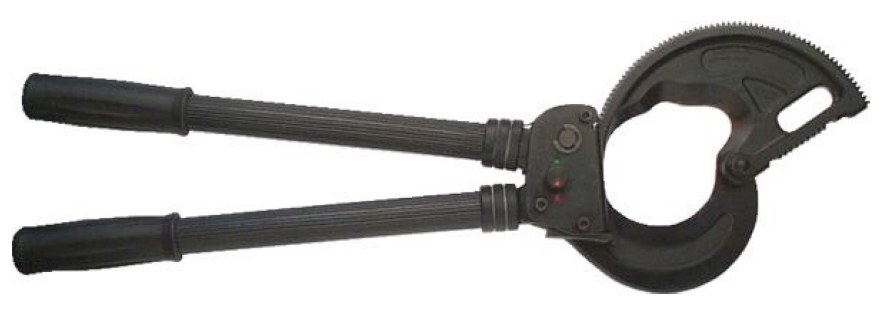 KT80 - D=80mm - Zweihand-Ratschenschneider für CU- und AL-Kabel