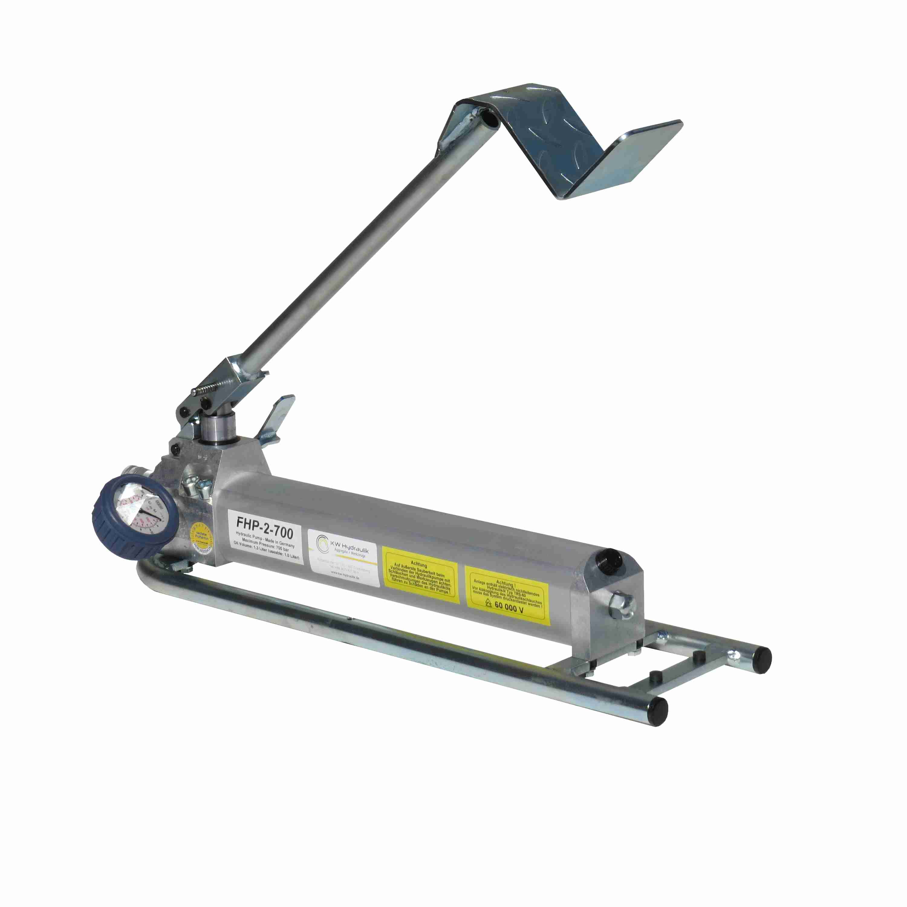 FHP2-500BAR-DW - Hydraulic foot pump for double-acting tools