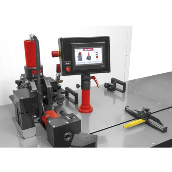 SH900PLC - Digitales Stromschienenbearbeitungszentrum mit automatischer Winkelkorrektur (Nachbiegefunktion)