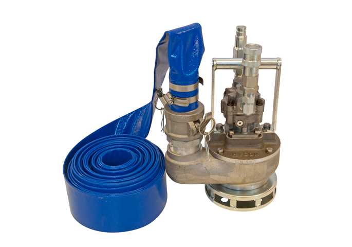 Hydraulically driven submersible pump 580 L/min. (35 m³/h)