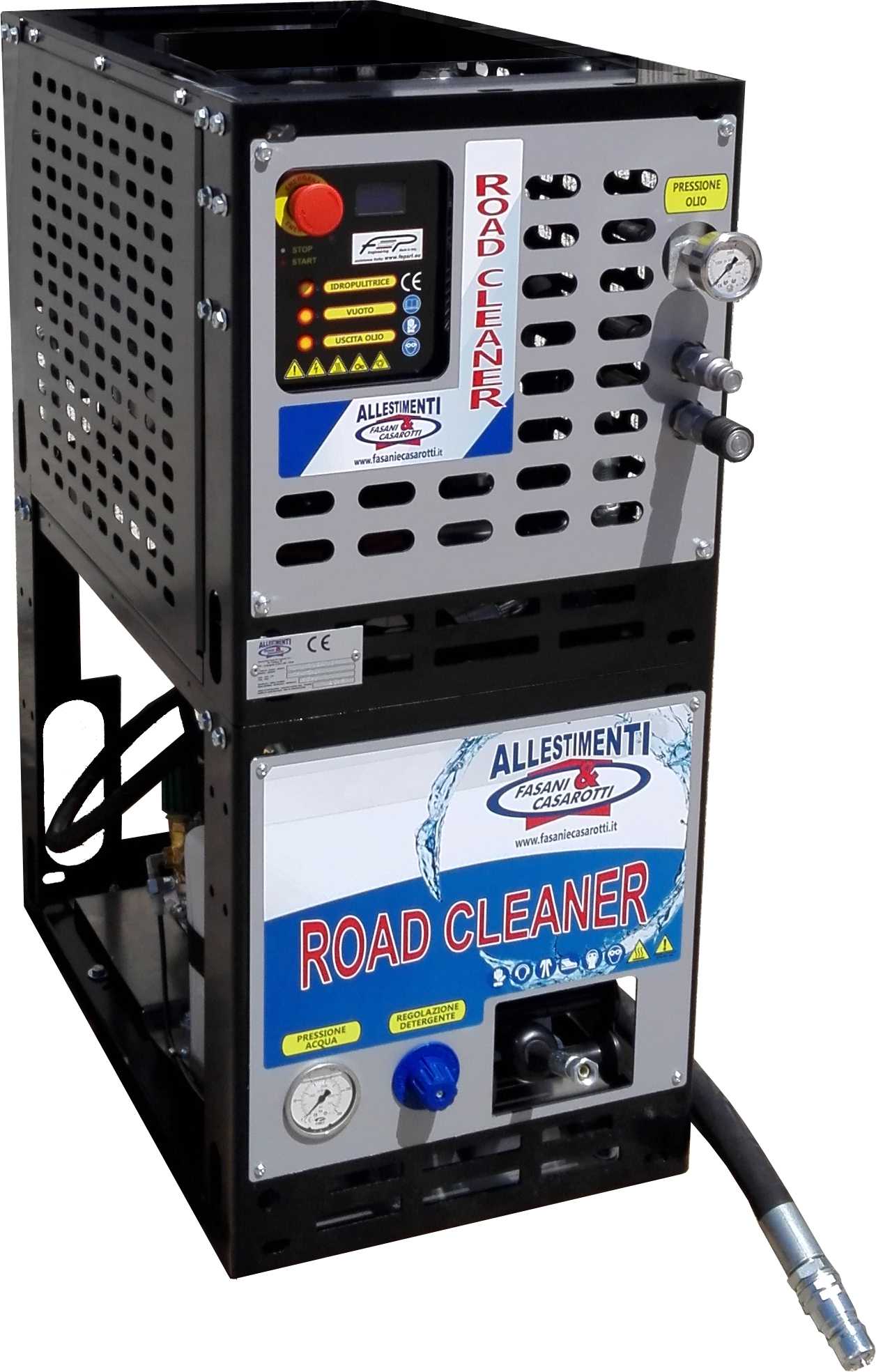 ROAD CLEANER RC-M-ST - Ölspurbeseitigung - Hochdruckreiniger und Vakuumsauger