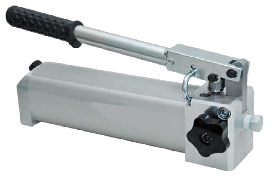 MHP1 - Hydraulische Handpumpe 700 bar für einfachwirkende Werkzeuge, mit Einstufenhydraulik, MHP-1-0,7L