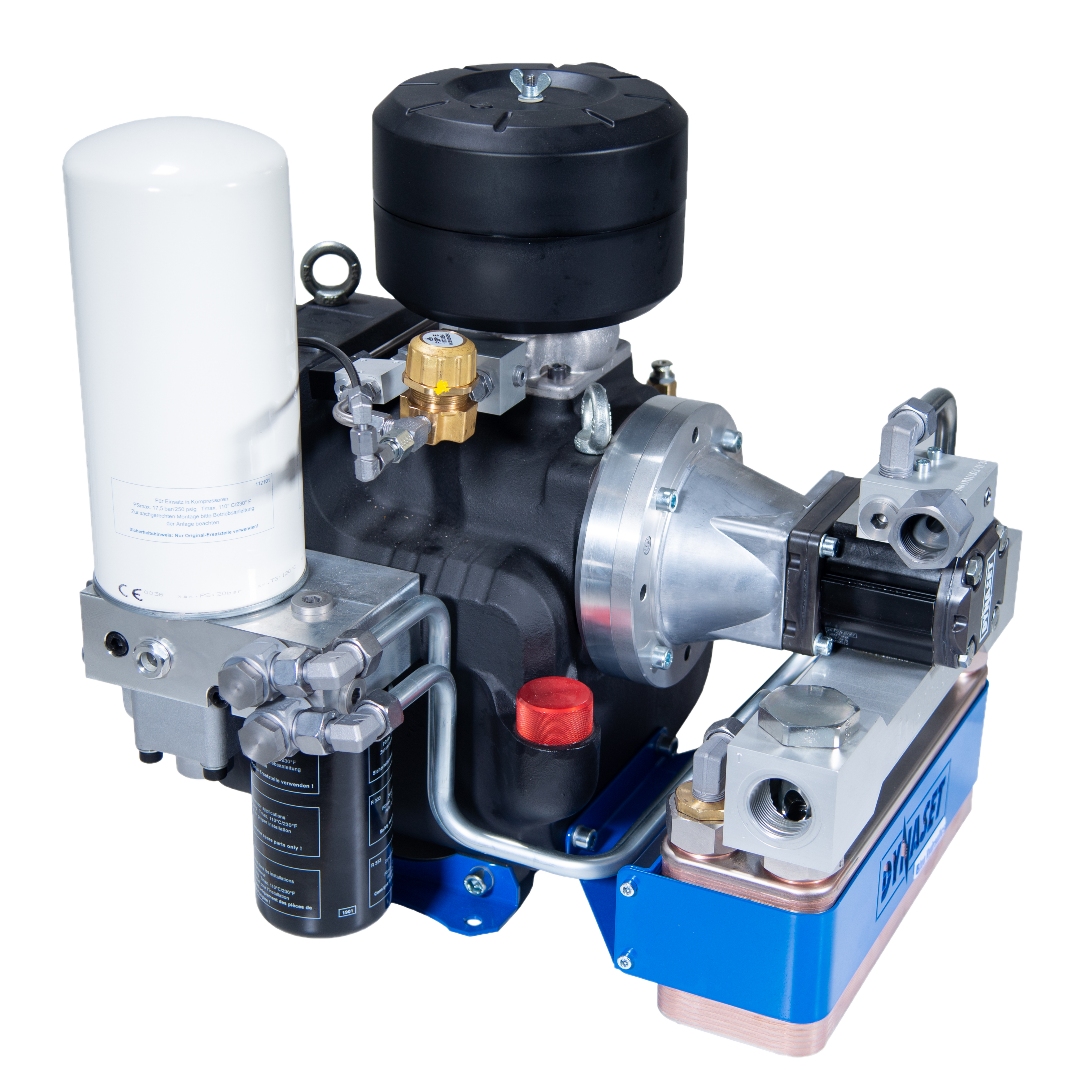 HKR4000 - Hydraulically driven compressed air screw compressor 4,000 L/min. at max. 10 bar (145 PSI)