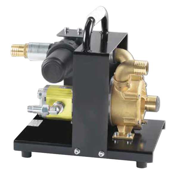 DOA WP116 - Selbstansaugende Pumpe mit Hydraulikmotor zum Absaugen aus Siphons von Gasnetzen