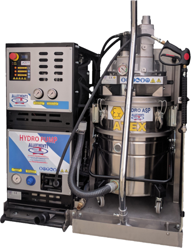 ROAD CLEANER RC-H - Ölspurbeseitigung - Hochdruckreiniger und Vakuumsauger