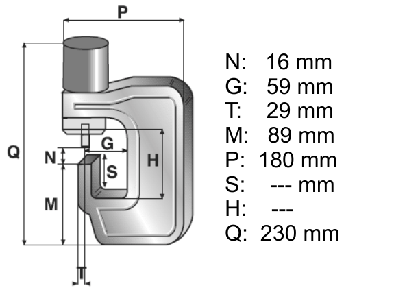 PZN28FLAT - Elektro-hydraulische Lochstanze für Materialstärke bis 16 mm, Dmax=30 mm
