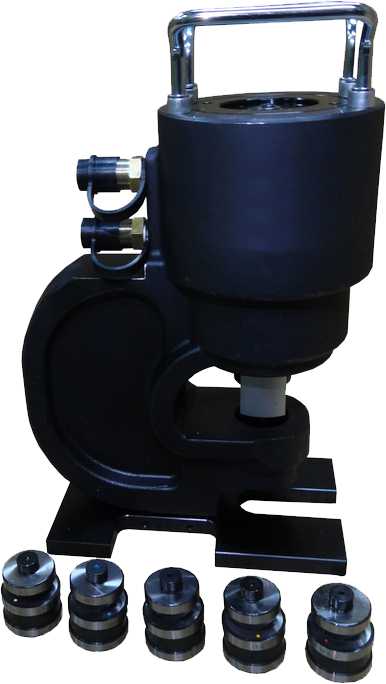 SK80D - Hydraulic punching head 500 kN, double acting