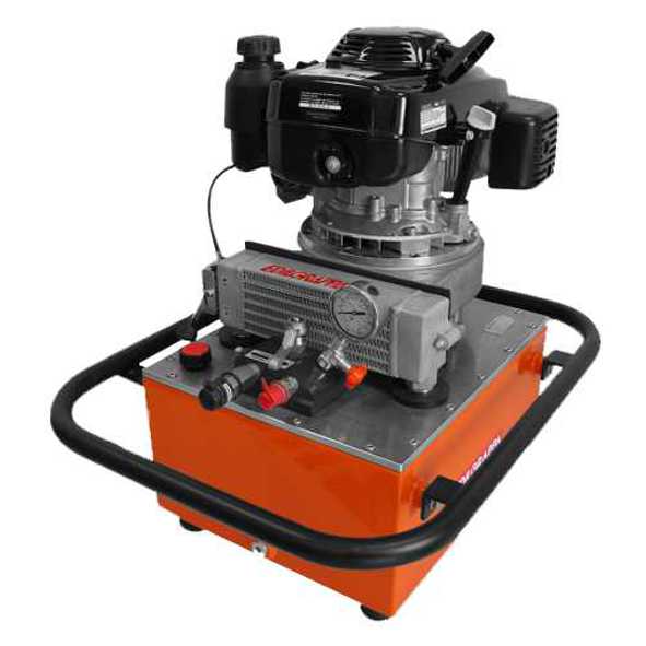 GHP-CB700-DM-C - Hydraulic power pack with gasoline engine for double acting tools