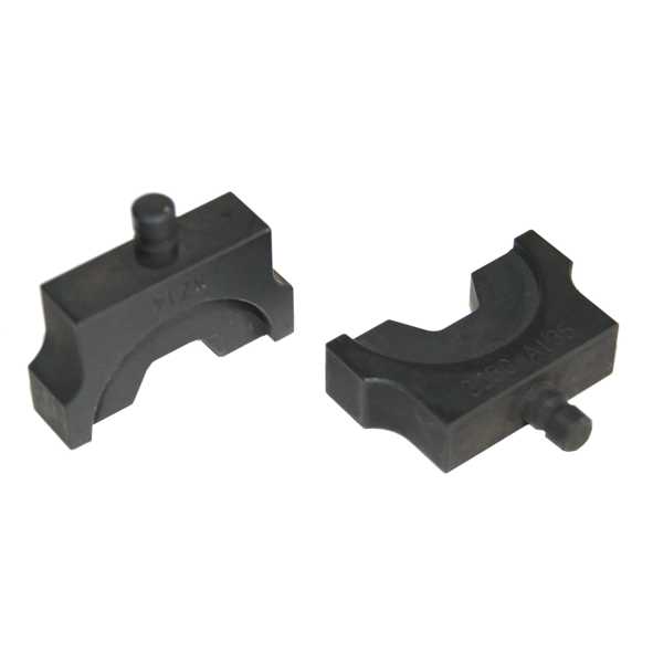 PT-35: Trapezoidal crimping insert for wire end ferrules, "35" series, insulated and non-insulated version