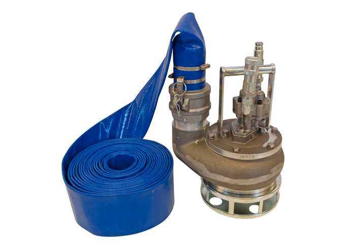 Hydraulically driven submersible pump 1415 L/min. (85 m³/h)
