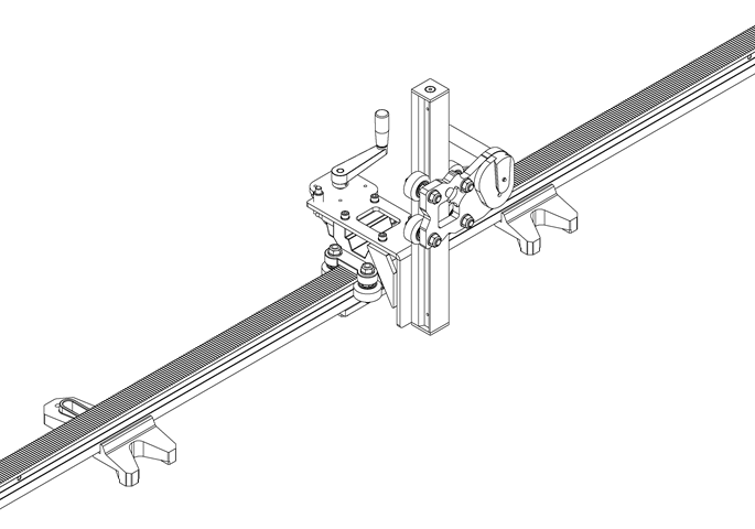 SawEZ - Guide rail for HCS16, HCS18 and HRS400